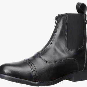 EQUISTAR Girl's All-Weather Synthetic Zip Paddock Boots